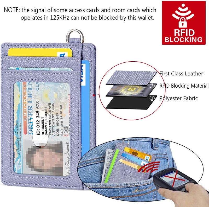 FurArt Slim Minimalist Wallet, Front Pocket Wallets, RFID Blocking, Credit Card Holder for Men - Image 5
